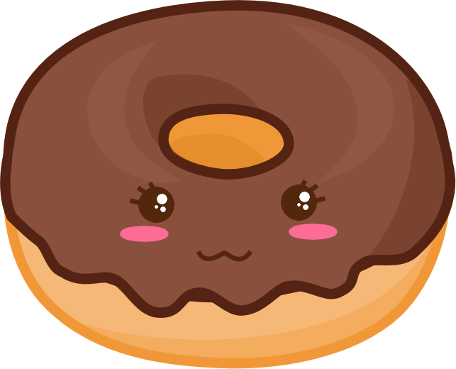 Alicia Lucnie - Dibujos De Donuts Kawaii (643x520)