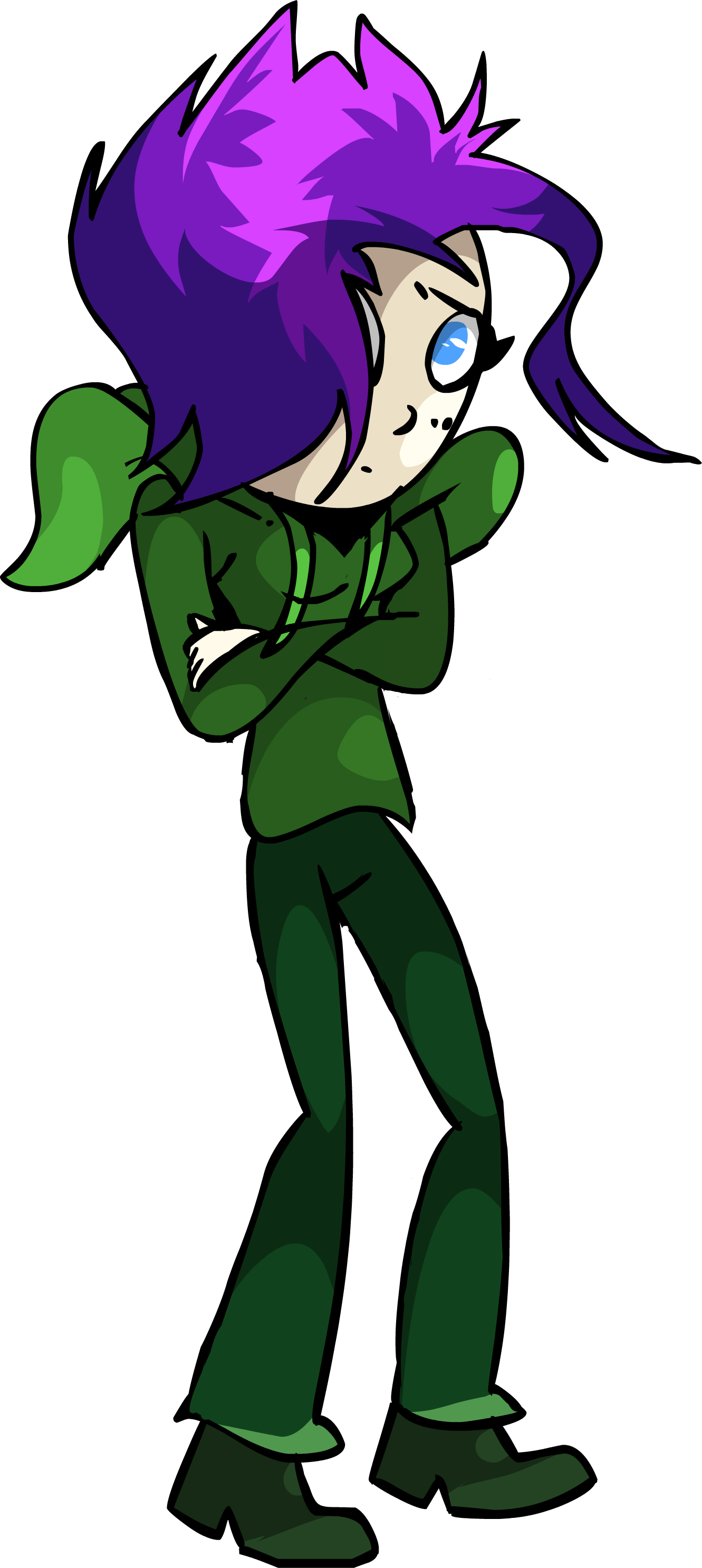 Shrinking Violet Humanization By Devianjp824 - Cartoon (1331x2974)