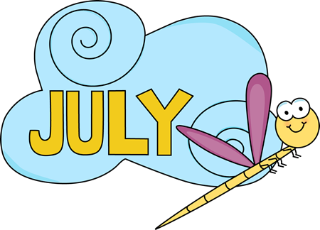July Clip Art - July Clipart (450x324)