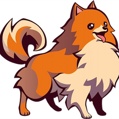 Pomeranian Clipart Transparent - Ghost Trick Dog (400x400)