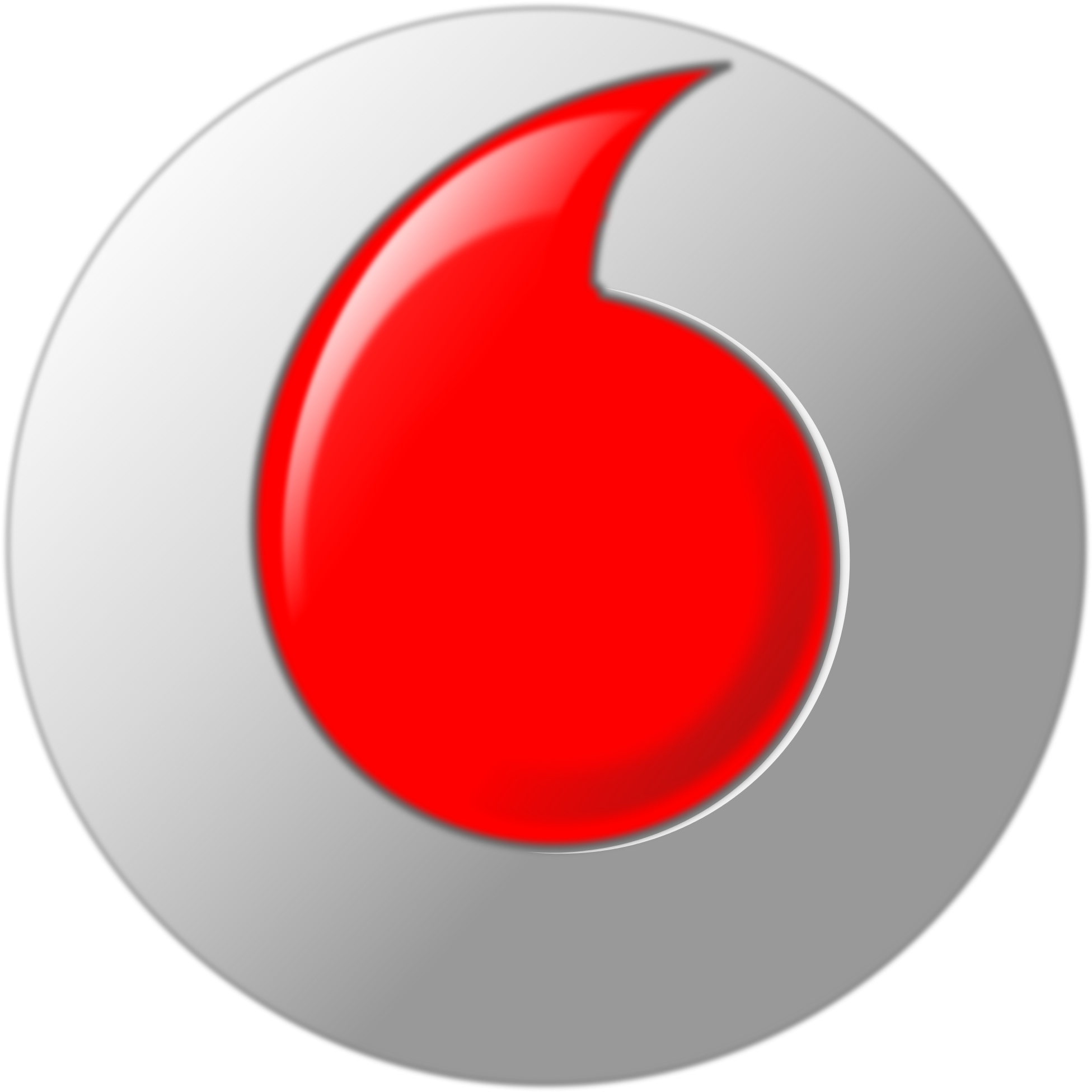 Vodafone On Emaze - Vodafone Logo Png File (2000x2000)