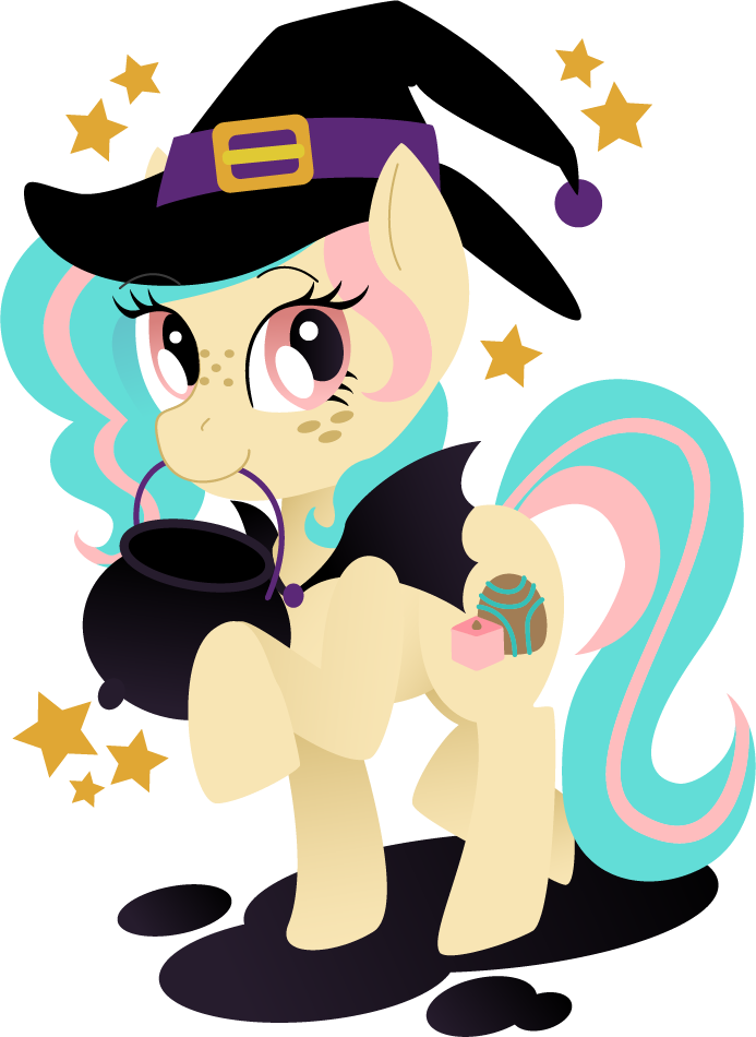 Mare Clipart Halloween - Cartoon (693x950)
