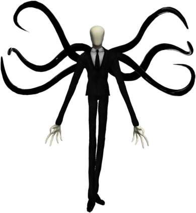 And Also Known As The Operator, The Administrator, - Slender Man Transparent (400x424)