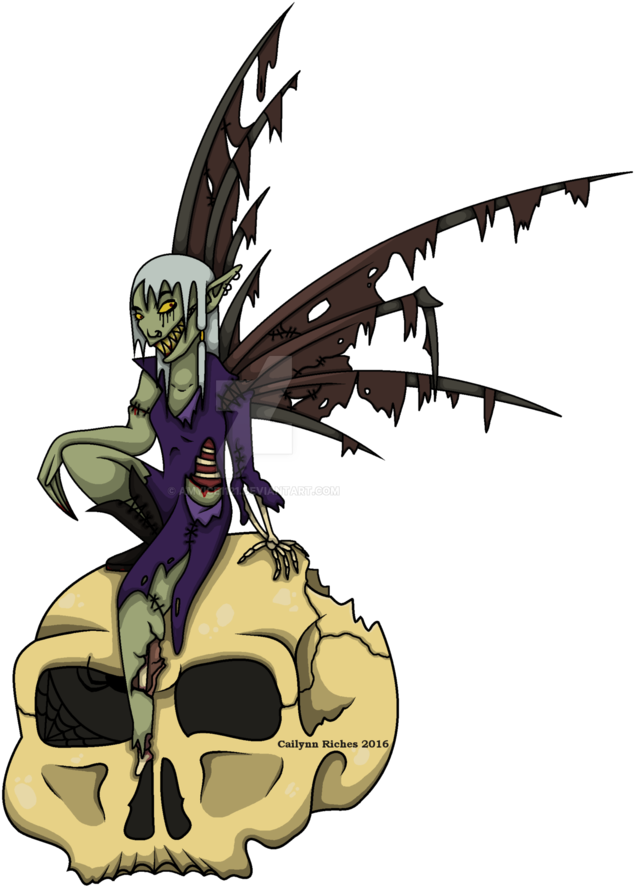 Evil Fairy By Amyice1121 - Cartoon (788x1014)