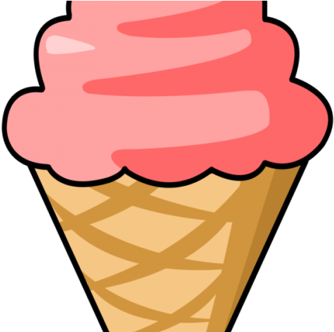 Ice Cream Clipart Sign - Cono De Helado Animado (640x480)