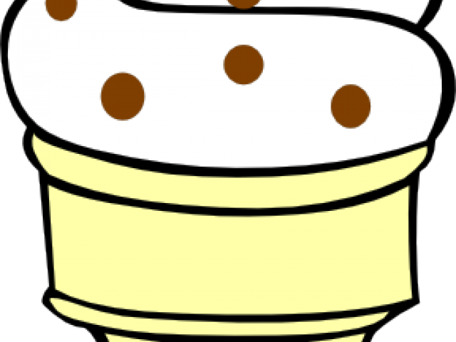 Ice Cream Clipart Butter Pecan - Ice Cream Cone Clip Art (640x480)