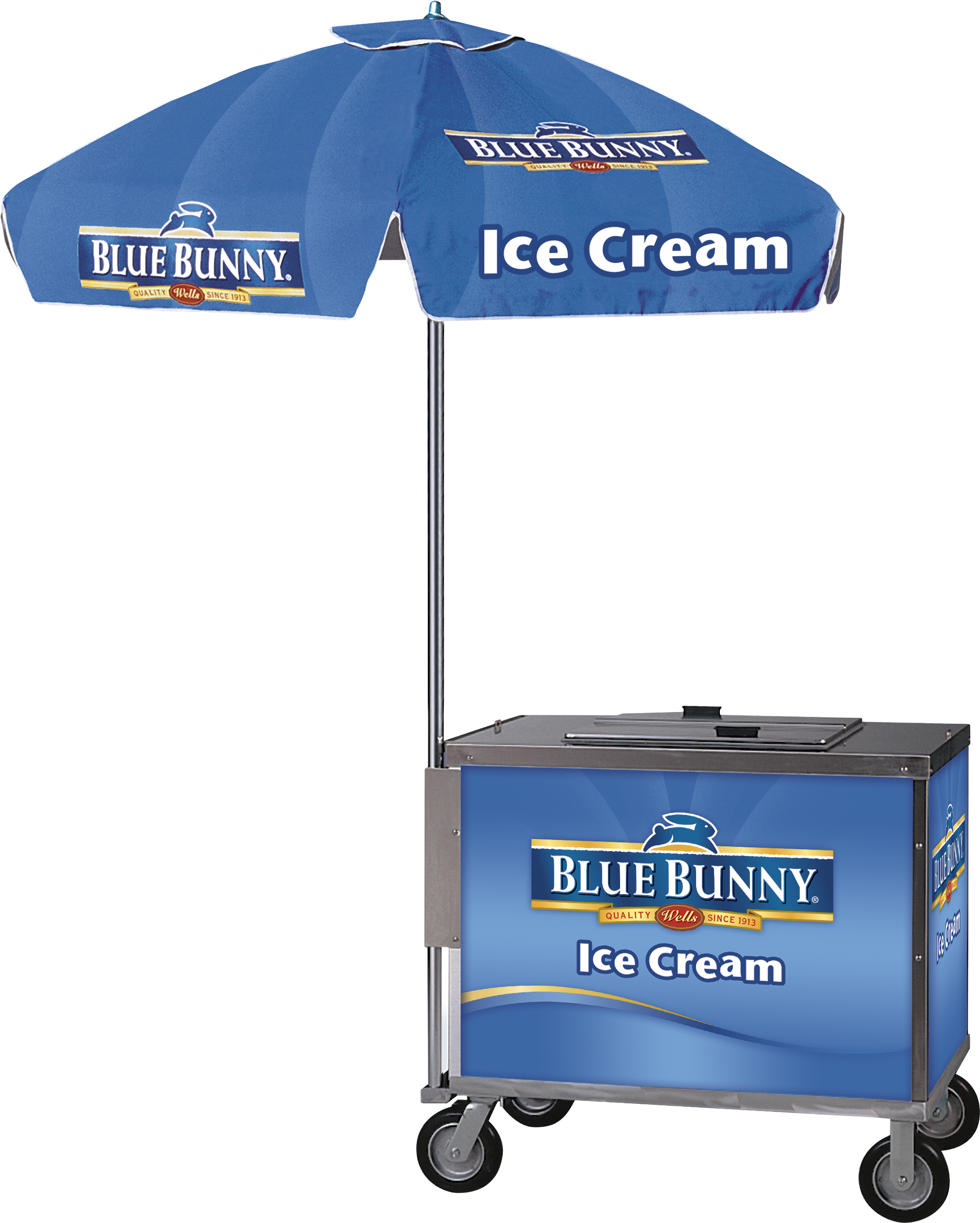 Cart Rental/special Events - Blue Bunny Ice Cream (2247x2710)