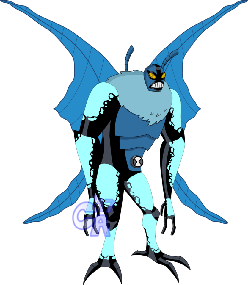 Ben 10 Retrofitting - Ben 10 Big Chill (834x958)