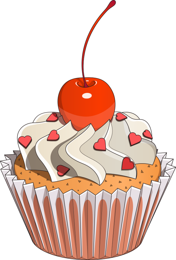 Cupcake Cherry Cake - Cupcake Cherry Cake (603x890)