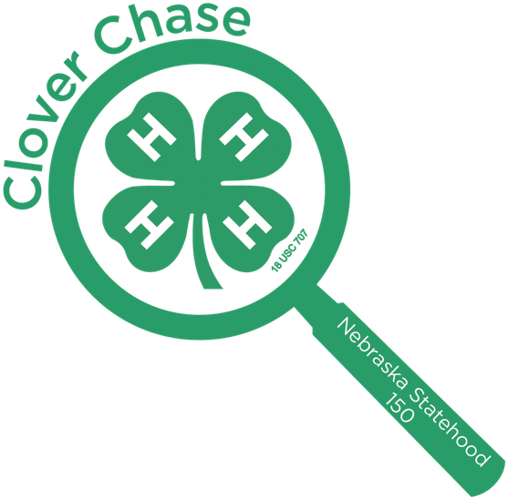 4-h Clover Chase - 4 H Blue Ribbon (700x700)
