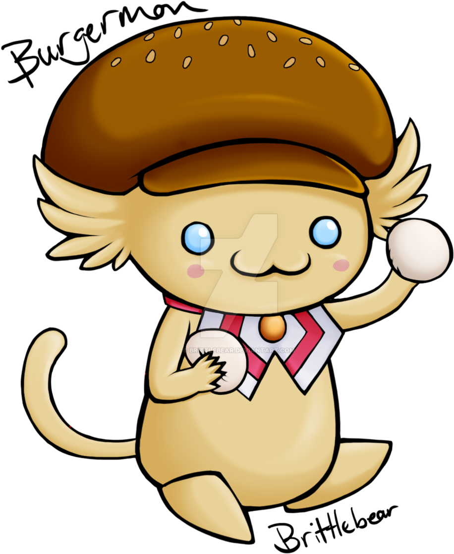 Burgermon By Brittlebear Burgermon By Brittlebear - July 13 (1024x1189)