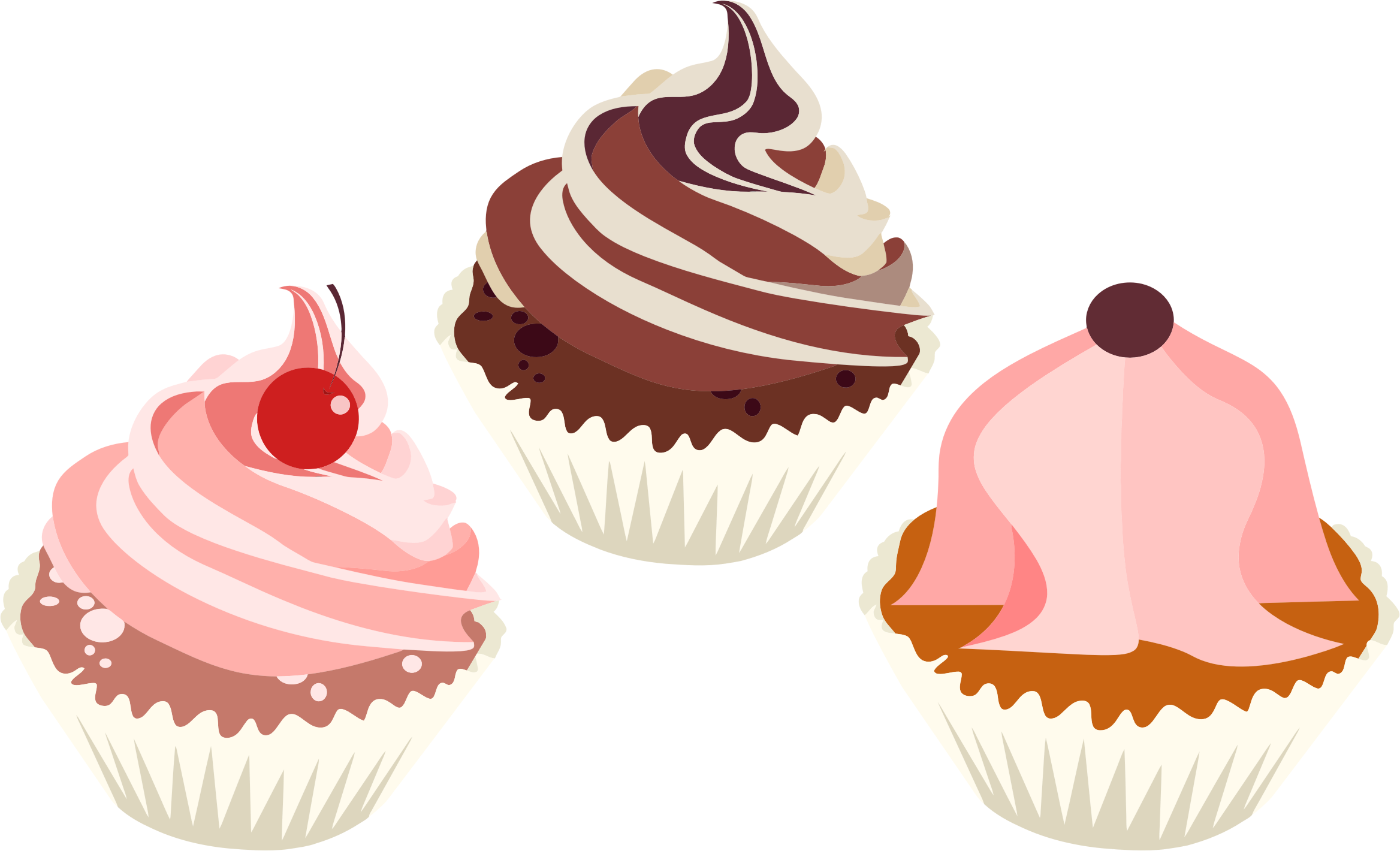 Delicious Cupcakes - Decadent Cheesecake Cupcakes (2336x1420)