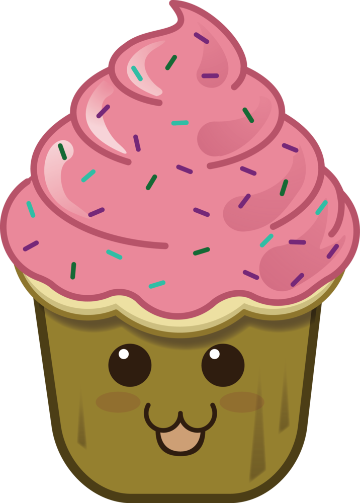 Cupcakes - Drawing (716x1000)