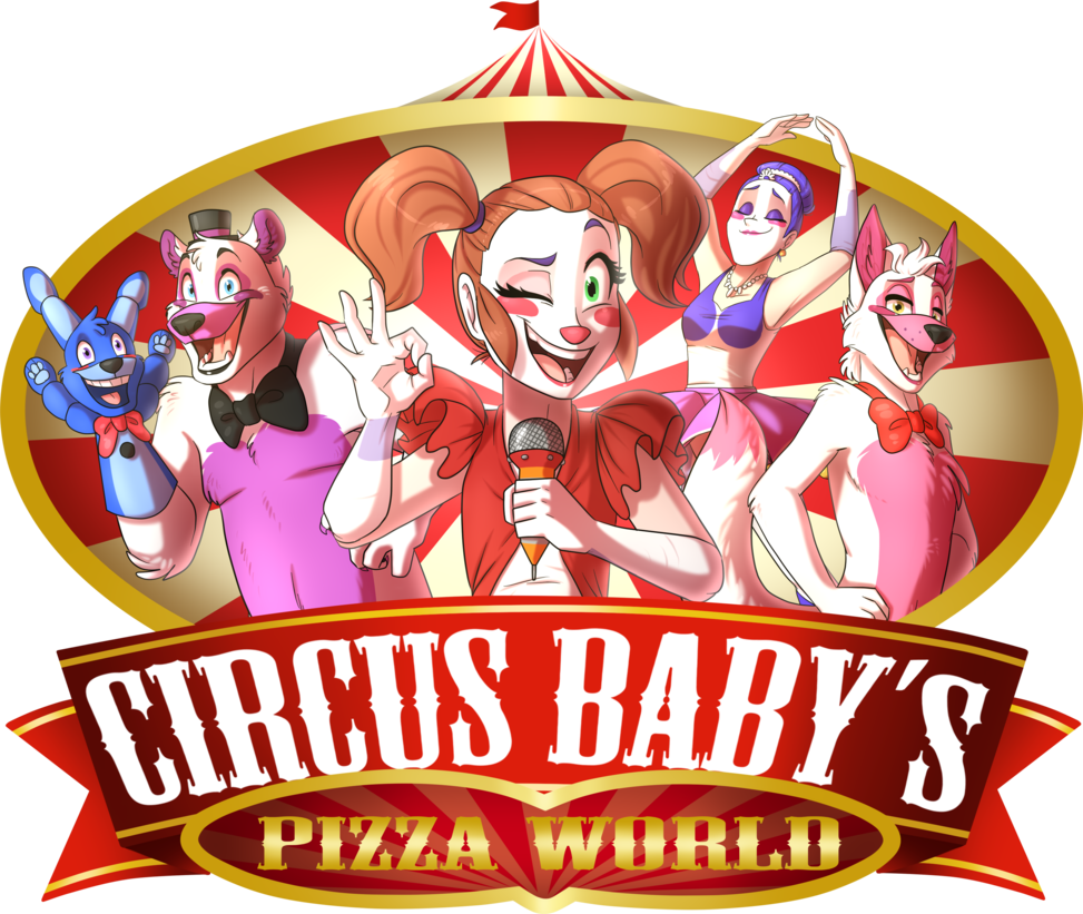 Fnafng Circus Baby's Pizza World By Namygaga On Deviantart - Fnafng Circus Baby's Pizza World By Namygaga On Deviantart (973x821)