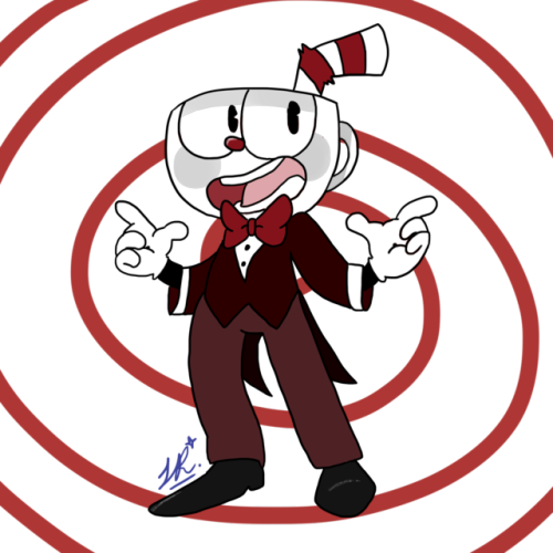 Cuphead Cuphead Dont Deal With The Devil Suit Up My - Cartoon (500x500)