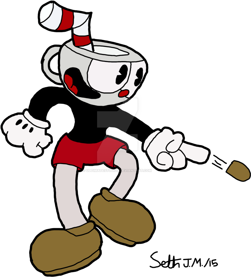 Cuphead By Ultimatestudios - Cupheadc Png (1024x1157)