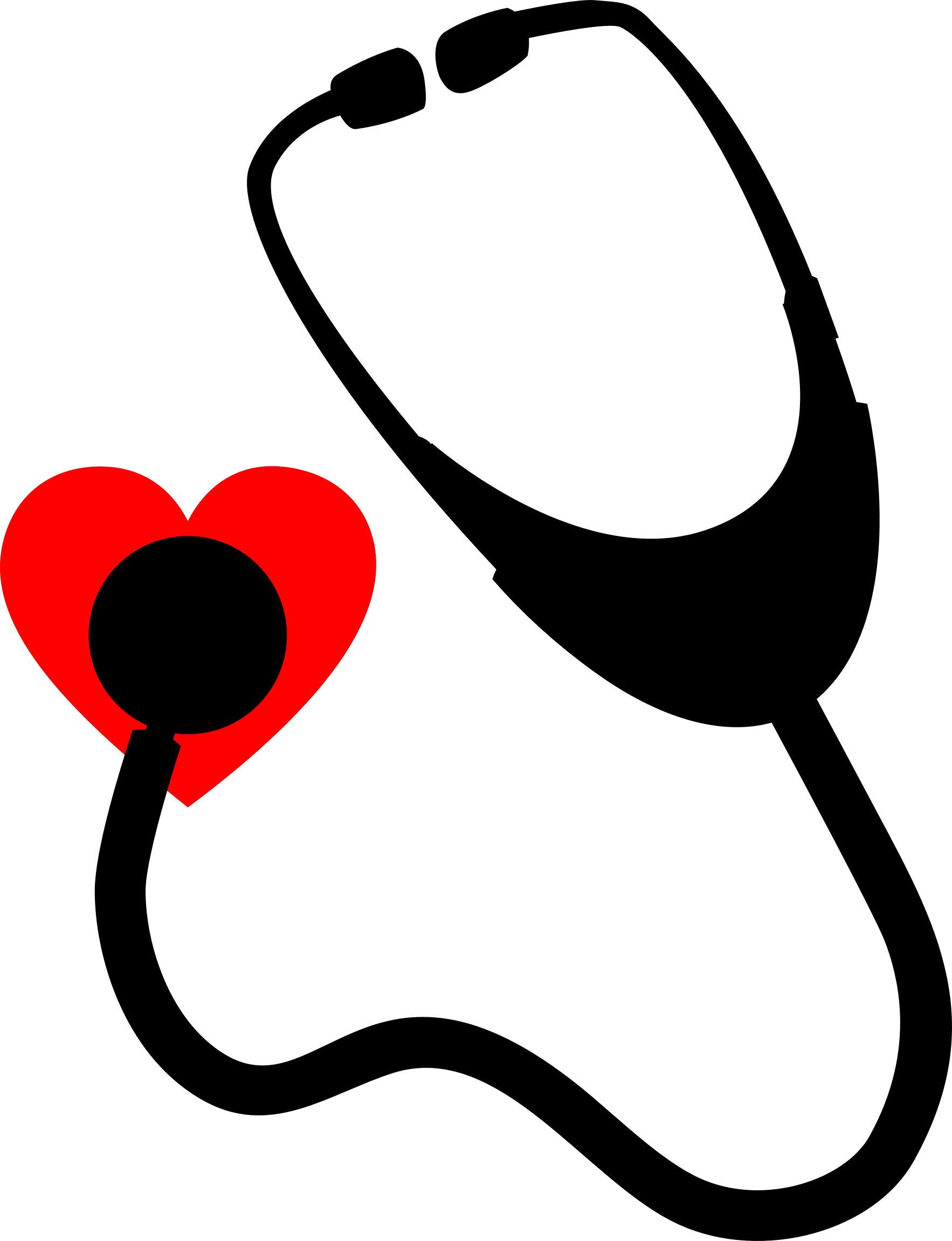 Good This Free Icons Png Design Of Heart Stethoscope - Stethoscope Png Vector (1766x2302)