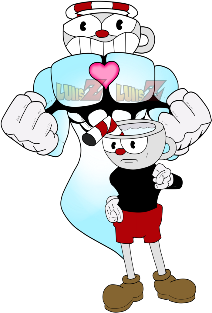 Cuphead By Luiisz45 - Cuphead Deviantart (736x1085)