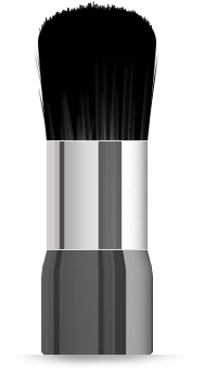 07 Cosmetic Brush Icon - Costometic Cartoon Png (512x512)
