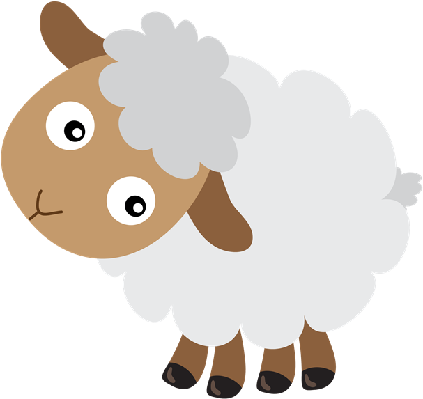 Baby Sheep Cartoon - Sheep Png (818x768)