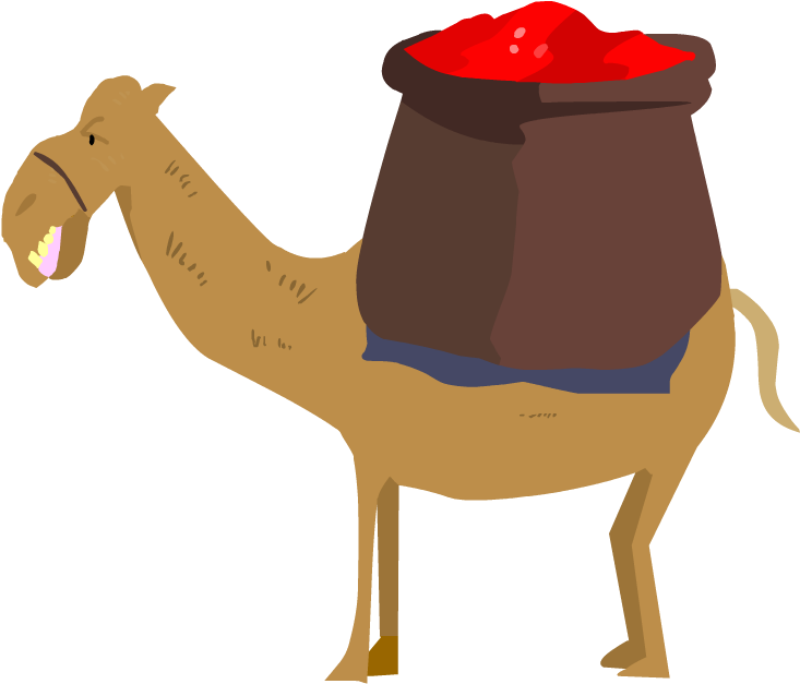 Camel Ride Cliparts - Silk Road Clipart China (880x880)