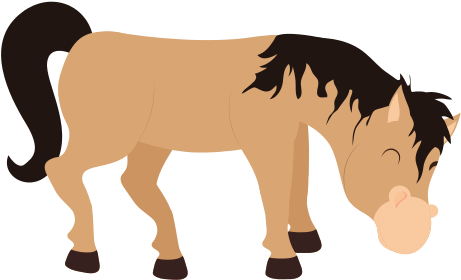Horse - Vector Graphics (550x550)