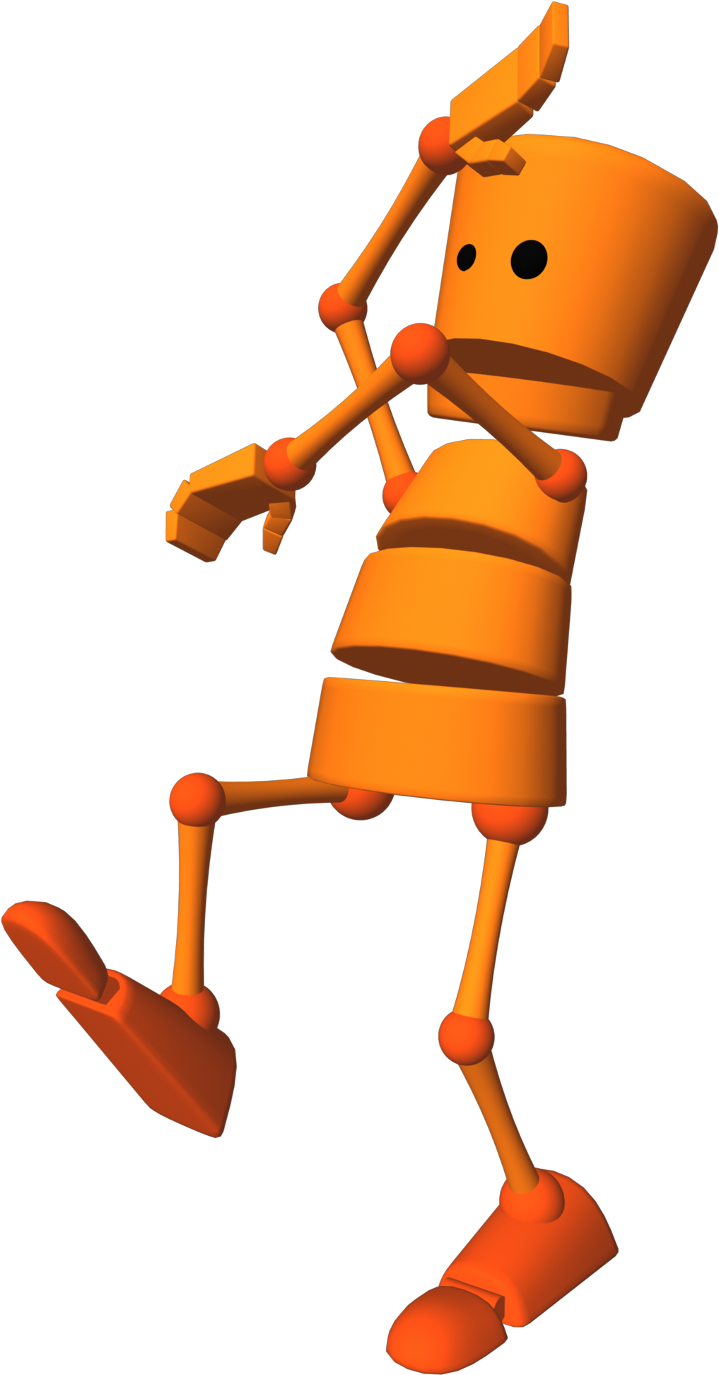 Frightened Thumbnail Poses Frightened Pose - Cartoon (2048x2048)