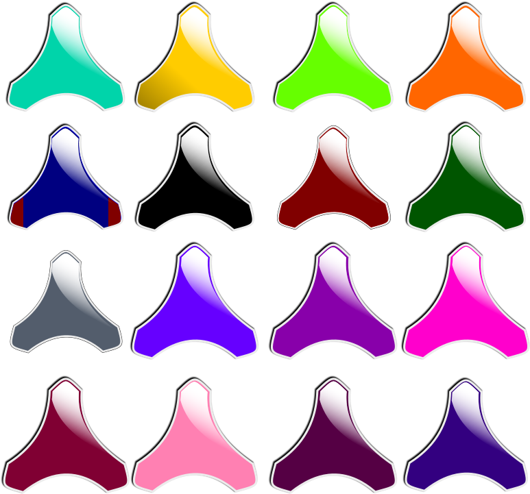 Free Gloss Buttons - Clip Art (800x800)
