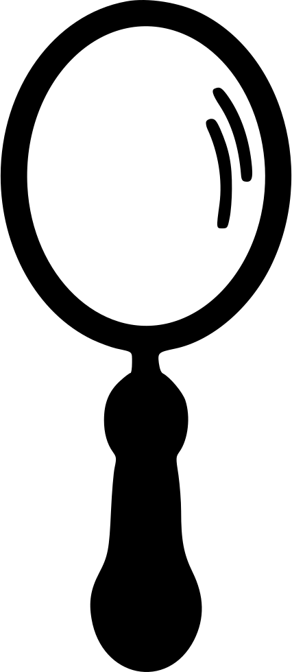 Hand Mirror Comments - Icon (426x980)