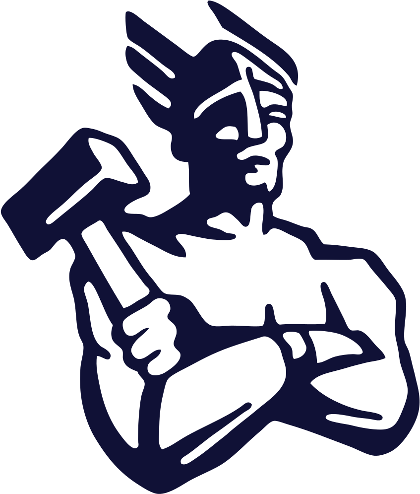 Westlake High School Mascot Logo - Thor (870x1024)