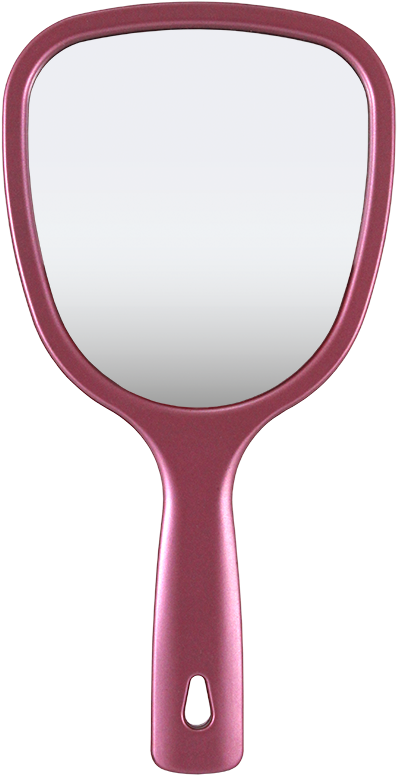 3 View Hand Held Mirror, 1x,3x,5x - Hand Held Mirror Png (611x817)