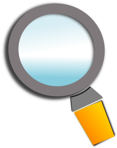 Magnifying Glass Find, Inspect, Search, Detect, Loupe, - Magnifying Glass (512x512)