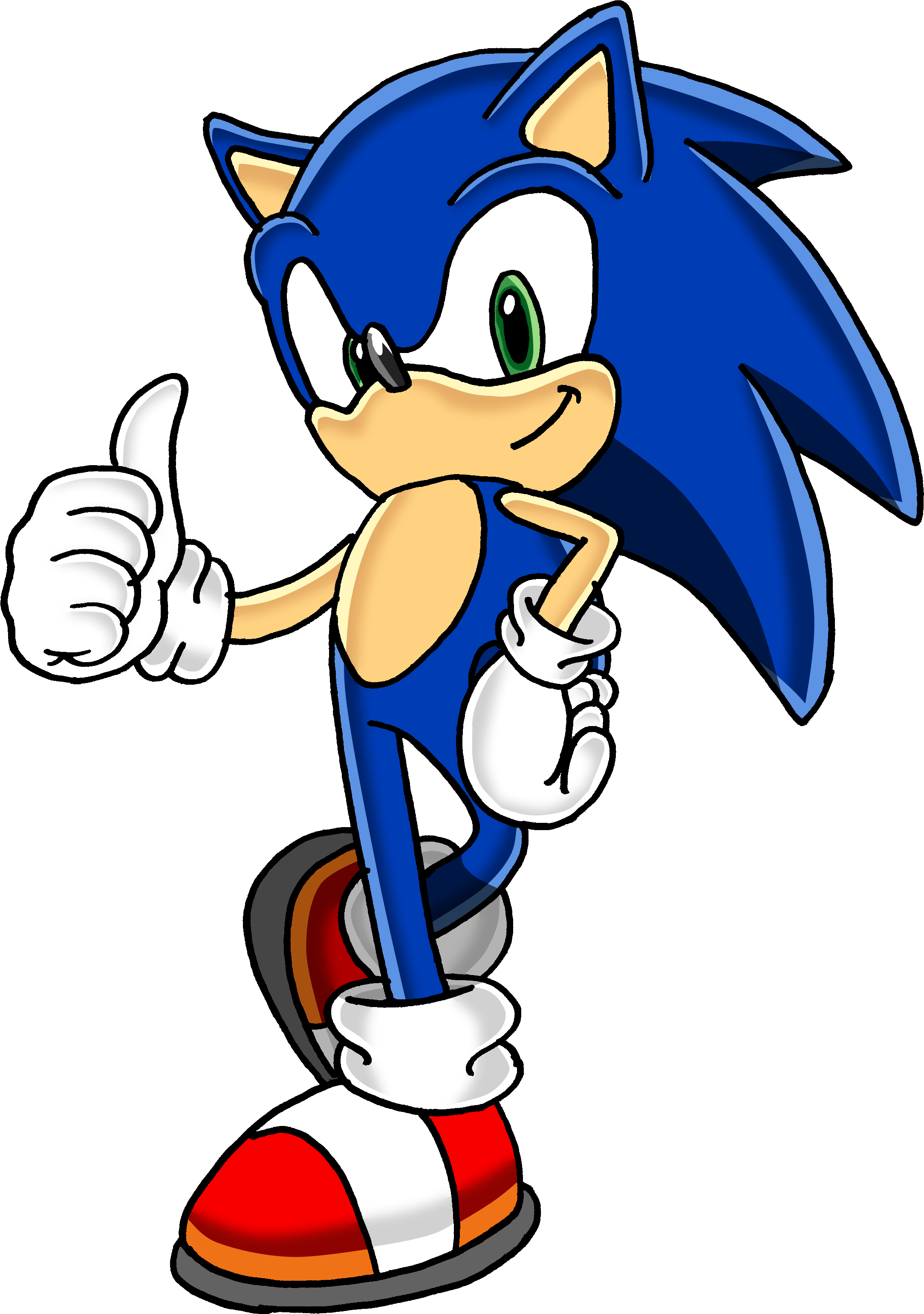 Sonic The Hedgehog - Sonic The Hedgehog Png (2168x3082)