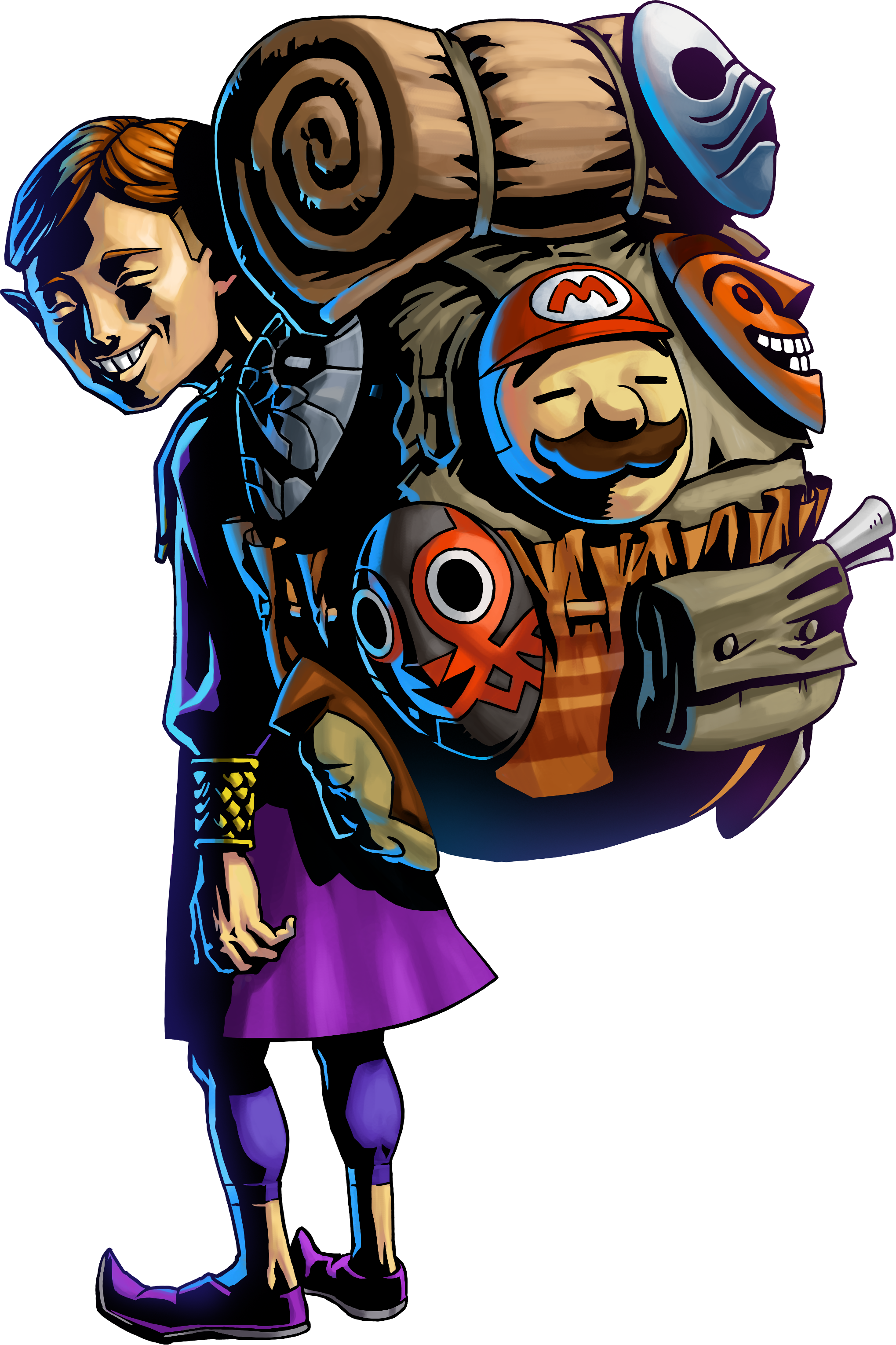 Happy Mask Salesman - Majora's Mask Happy Mask Salesman (2038x3057)