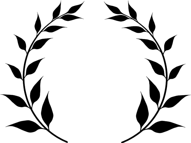 Fern Clipart Medal - Olive Branch Clip Art (640x480)