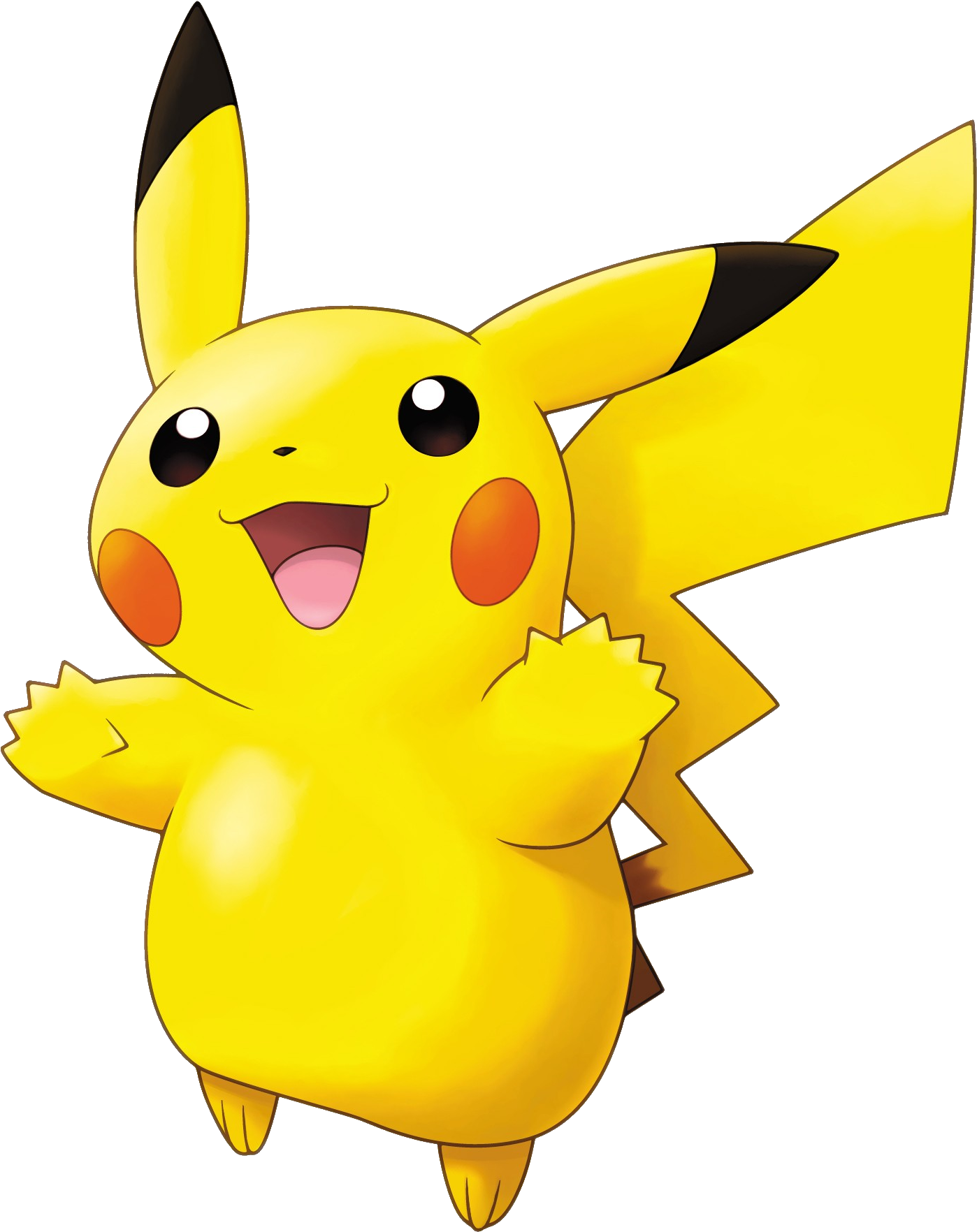 Thumbnail For Version As Of - Pikachu Through The Years Anime (1425x1775)