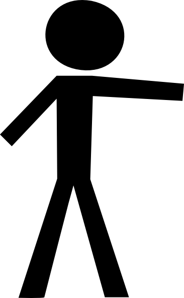 Stick Figure Clip Art (366x593)