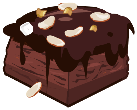 Brownie Clipart Transparent - Brownie Clipart Png (512x512)
