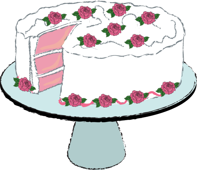 Happy Birthday Cake Greetings Likewise Pin Cake Isolated - Vintage Birthday Cake Png (1123x970)