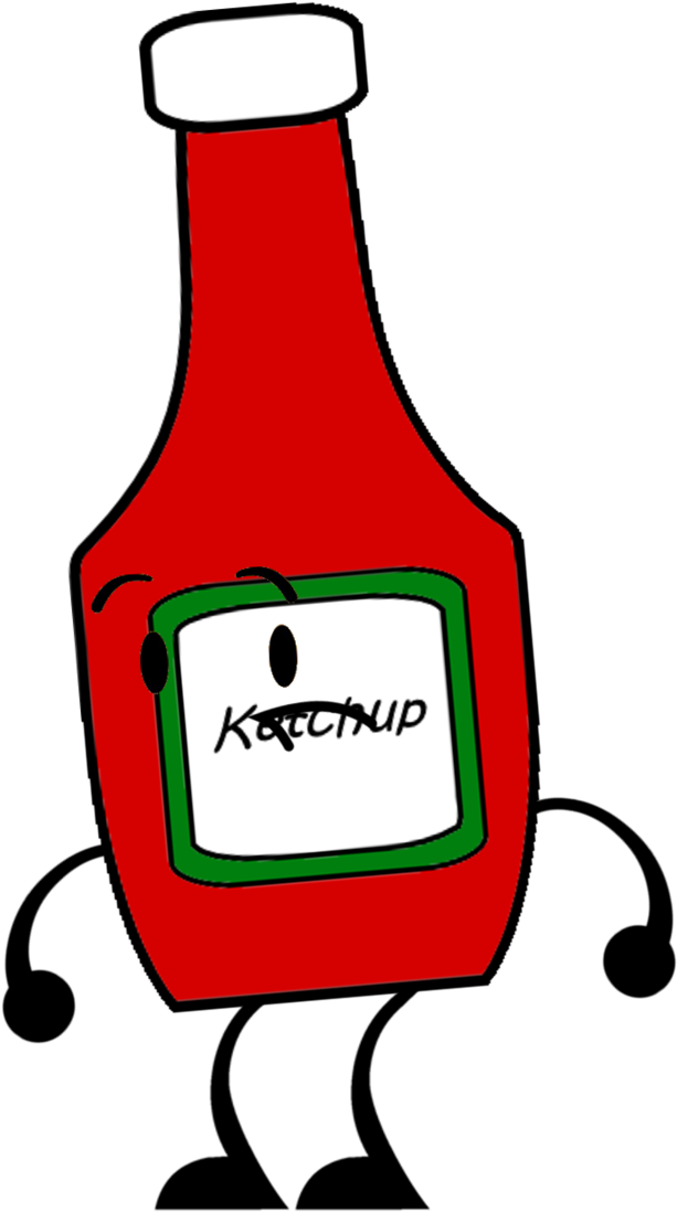 Object Exemption By Rbrofficeman - Ketchup Bottle Clipart Png Transparent (805x1267)