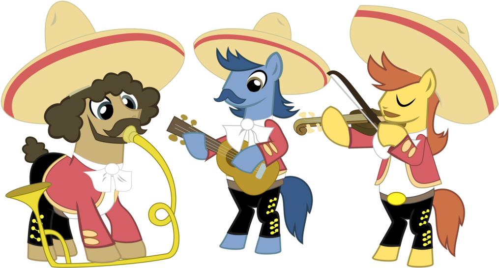 Roxy-cream, It Ain't Easy Being Breezies, Luis, Mariachi, - Pony Mariachi (1024x579)