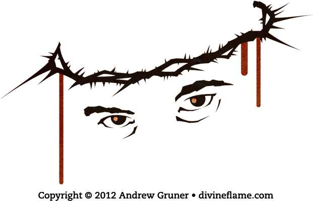 Crown Of Thorns Christian Clipart - Jesus Crown Of Thorns (620x406)