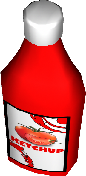 Ketchup Bottle By Fiveaxiomsinc - Ketchup (1280x720)