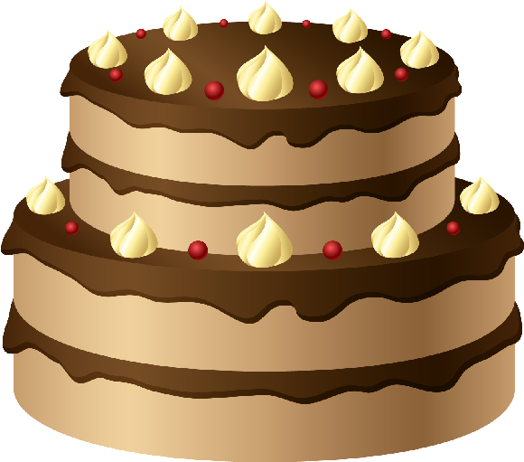 Cartoon Party Cakes - Cartoon Cake Transparent (600x600)