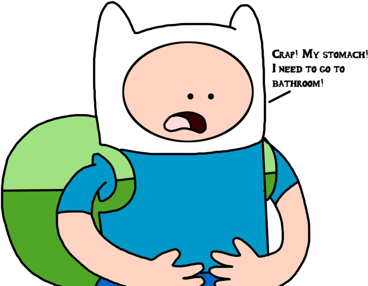 Finn With A Upset Stomach By Marcospower1996 - Comics (1024x1024)
