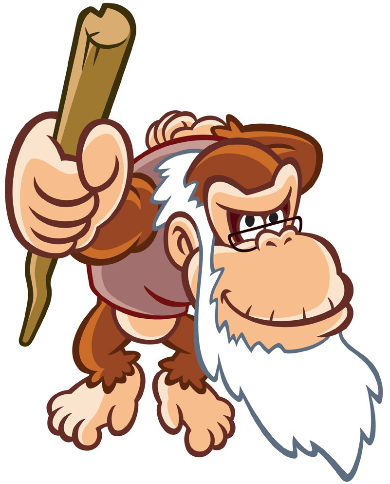 Cartoon Free Vector Download 15211 Free Vector For,free - Don King Kong Abuelo (882x1024)