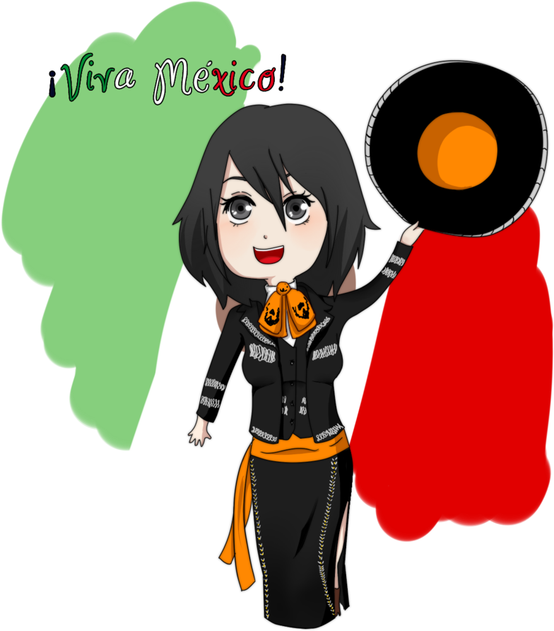 Ame Mariachi By Amefuyulove Ame Mariachi By Amefuyulove - Mariachi Mexicano Caricatura Png (900x1038)