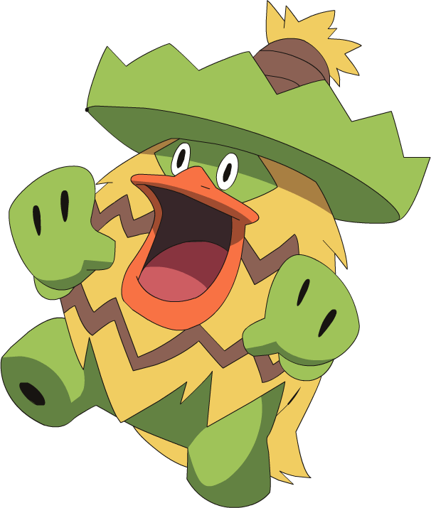 272ludicolo Ag Anime - Pokemon Grass Water Type (606x715)