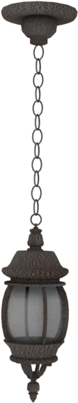 Hanging Lantern Lamp Light 3d By Madetobeunique - Png File Light White (800x640)