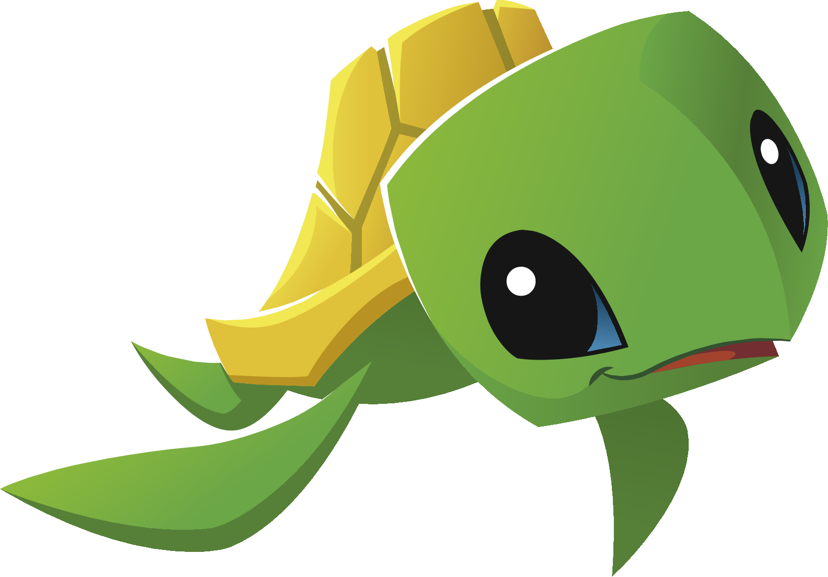 Trenovated Art Turtle - Animal Jam Turtle Png (1682x1173)